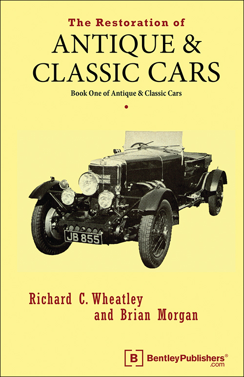 The Restoration of Antique and Classic Cars - front cover