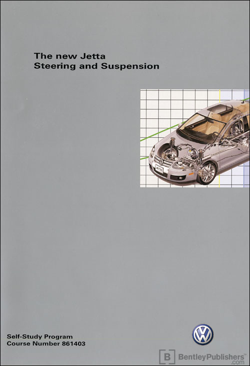 Volkswagen new Jetta Steering and Suspension Technical Service Training Self-Study Program front cover