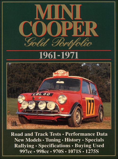Mini Cooper Gold Portfolio: 1961-1971 front cover